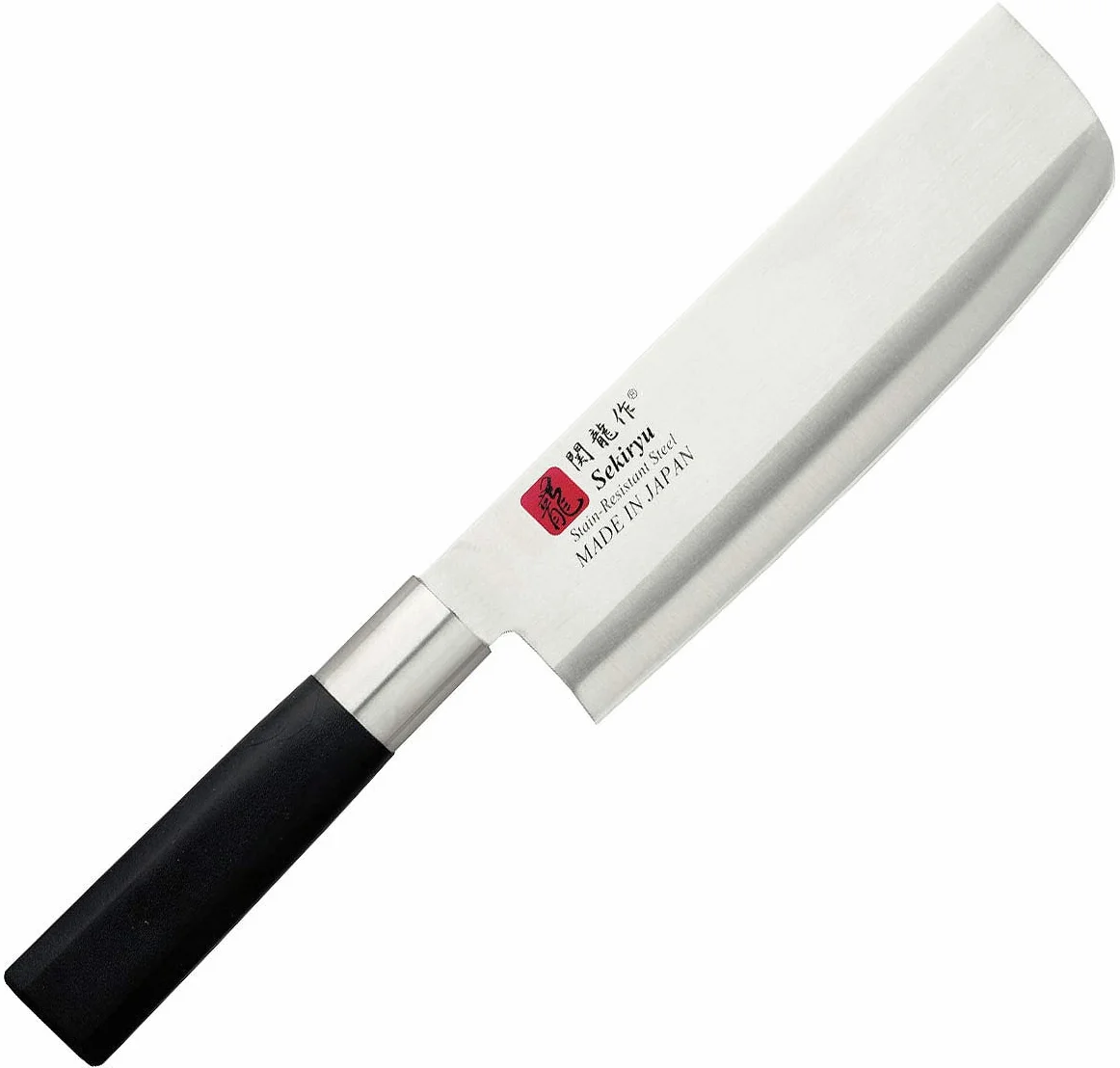 Seki Riu P200 Japońskie noże 165mm czarne