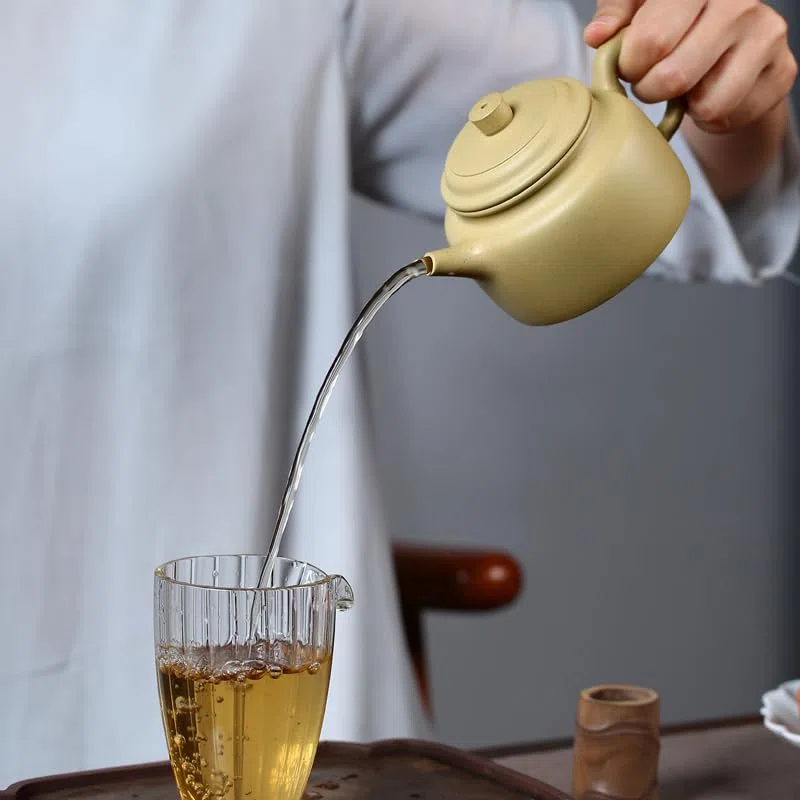 Czajnik Zisha, ręcznie robiony zestaw do herbaty, chiński antyczny czajnik, wielofunkcyjny mały czajnik retro 250 ml, czajniczki do herbaty