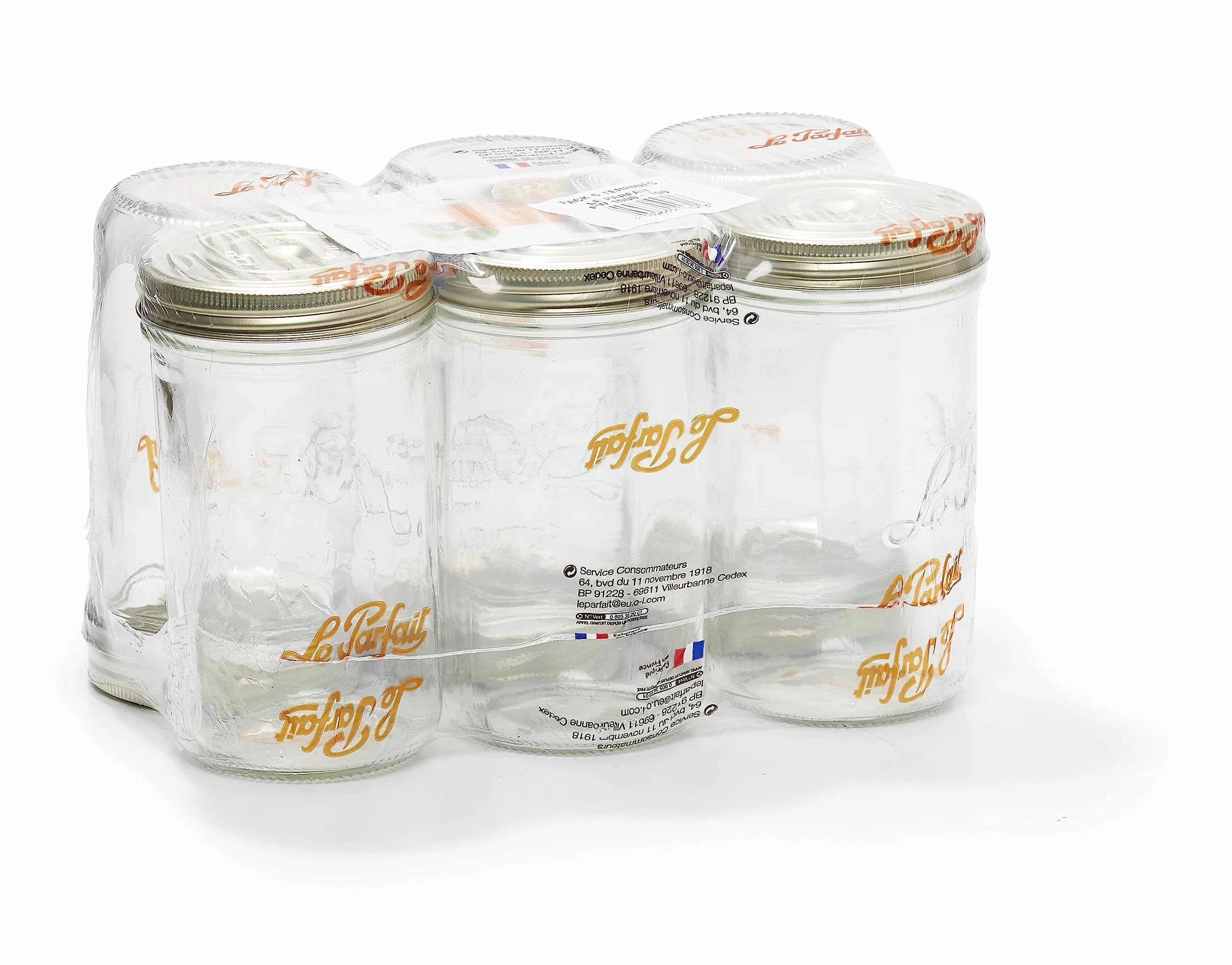 TERRINES FAM WISS 100 1000G 'x6' - LE PARFAIT