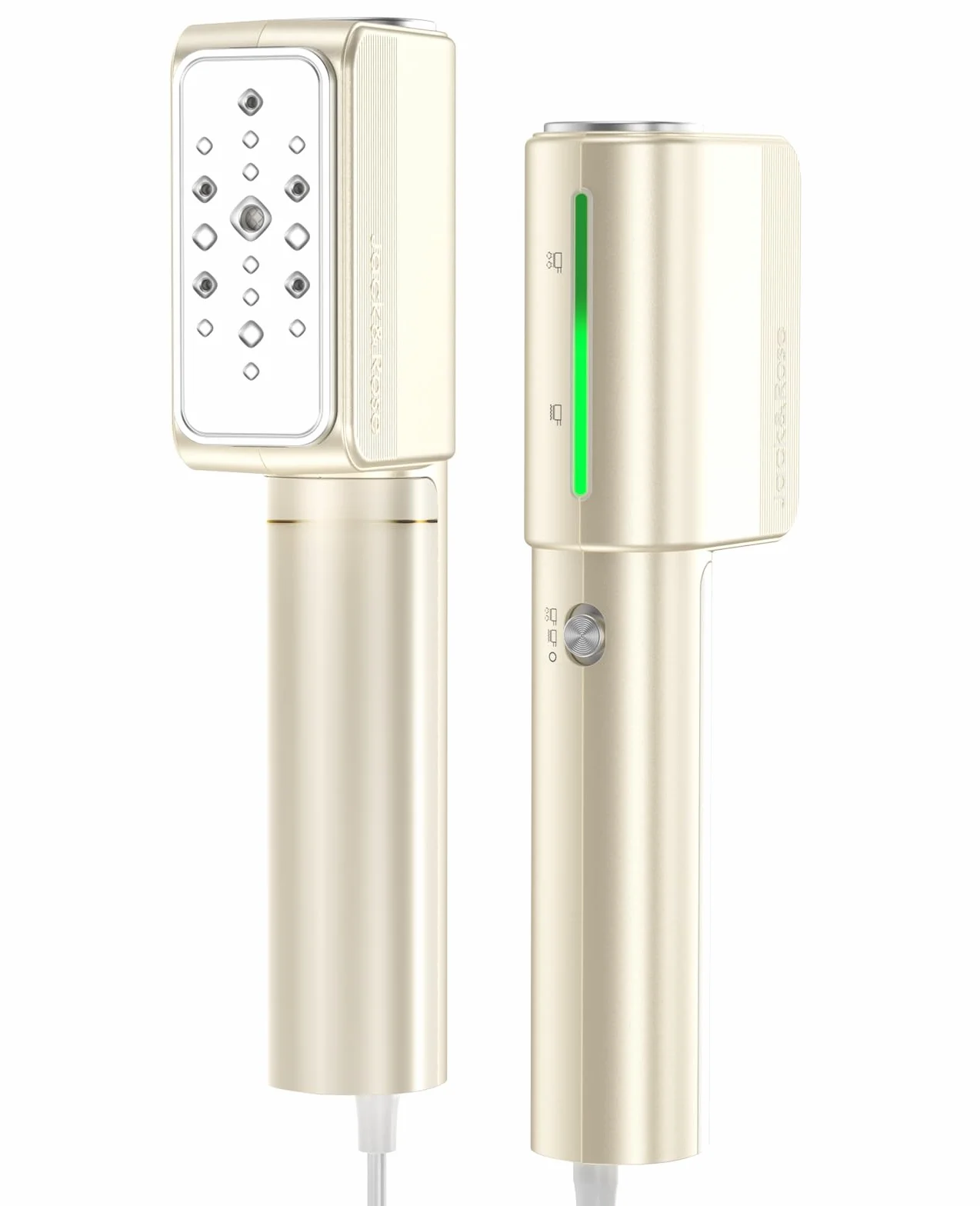 Jack & Rose Podróżna parownica 1000 W 110-240 V 2 w 1 mini żelazko parowe