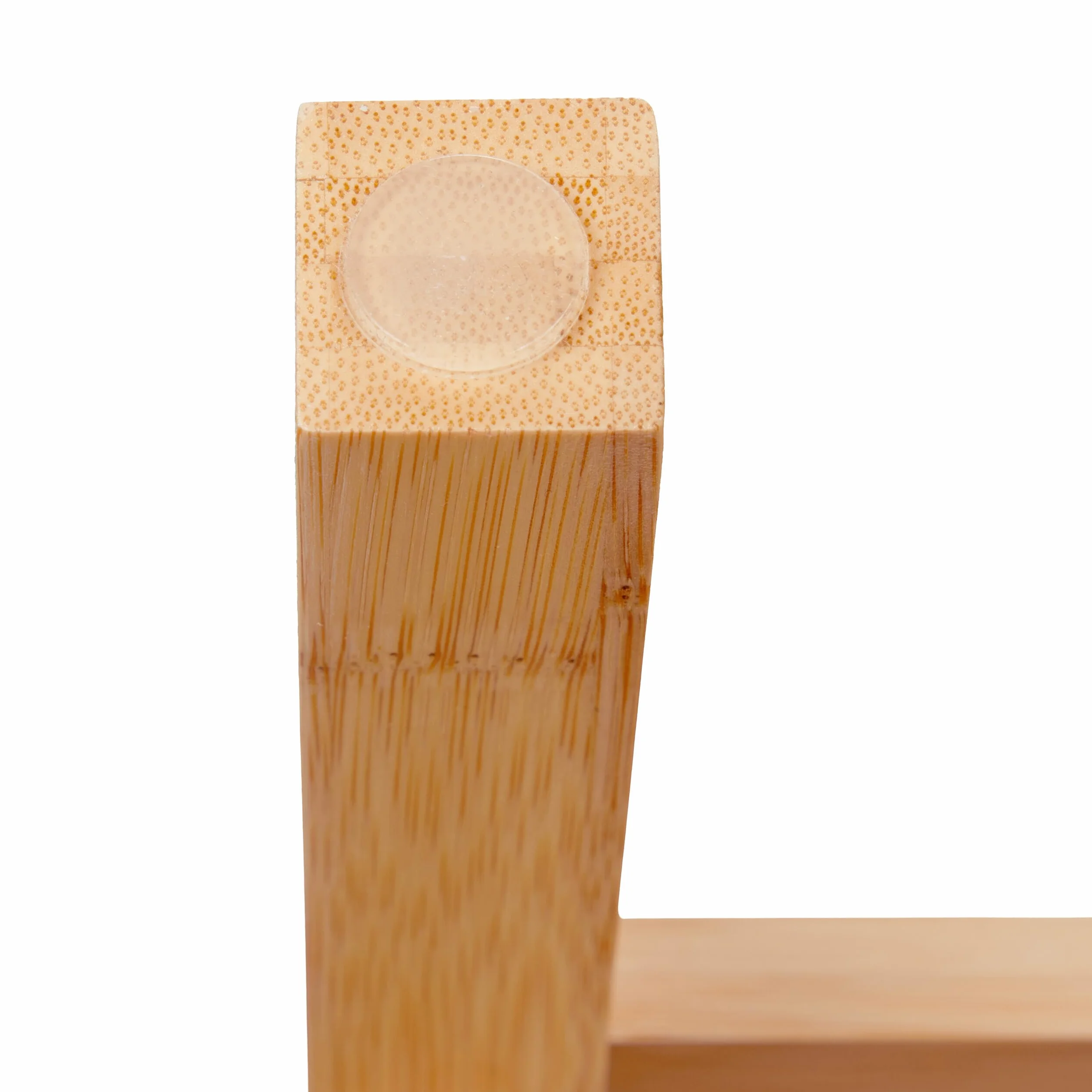 Relaxdays Taboret 2-stopniowy Bambus 100 kg 40x40x40,5 cm Naturalny