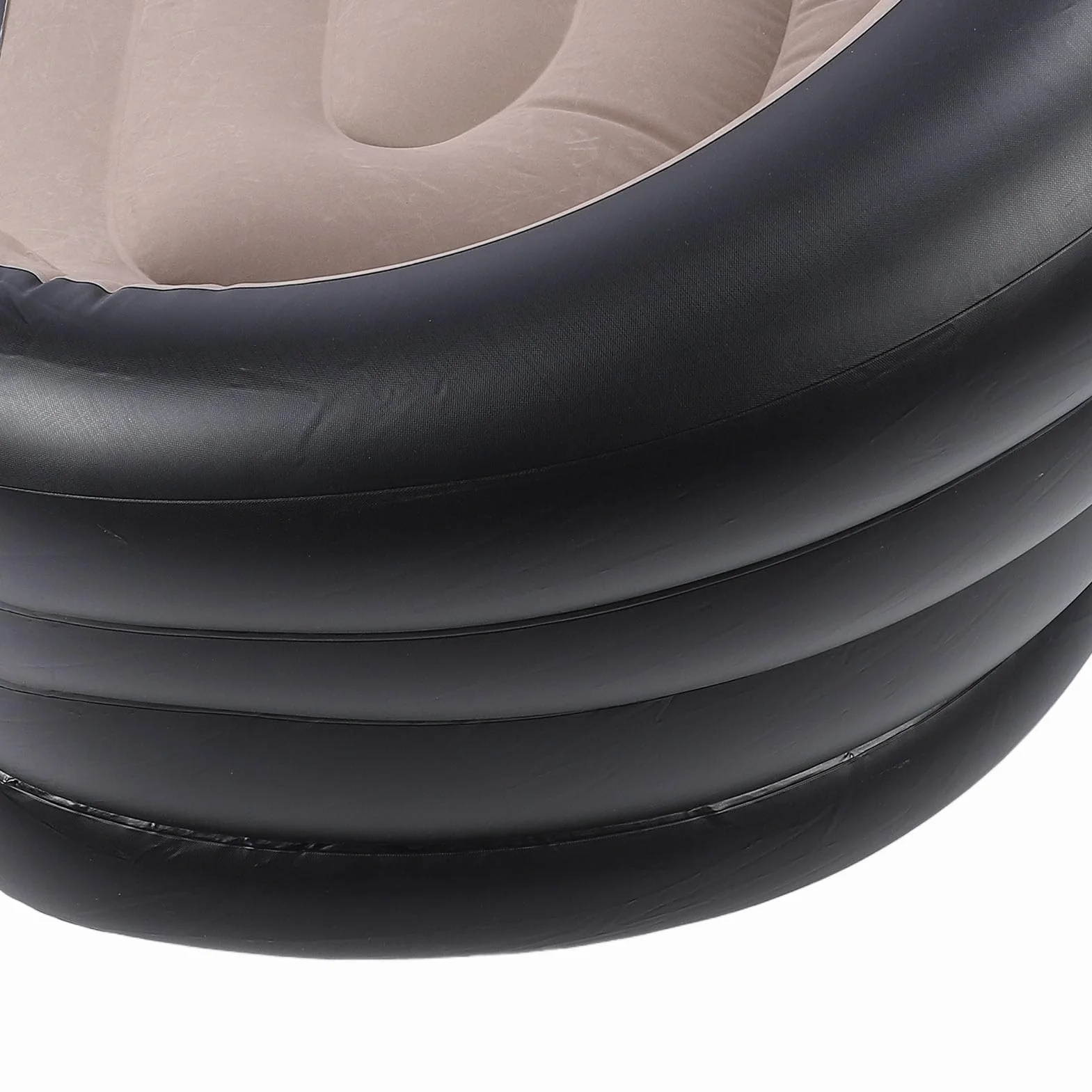 Nadmuchiwana Kanapa, Flodable Dmuchacie Kanapy w Leżaku Dwupasy Leżaki dla Dorosłych, Wygodna Przenośna Sofa Powietrzna z łatkami Naprawcze 2PC do Salonu, Podwórka, Biwakowanie