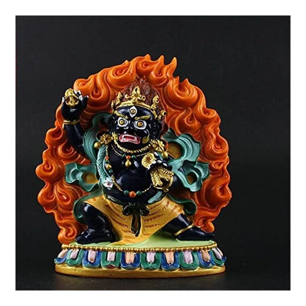 Buddha Statues Hand-painted Vajrapani Bodhisattva Figurine