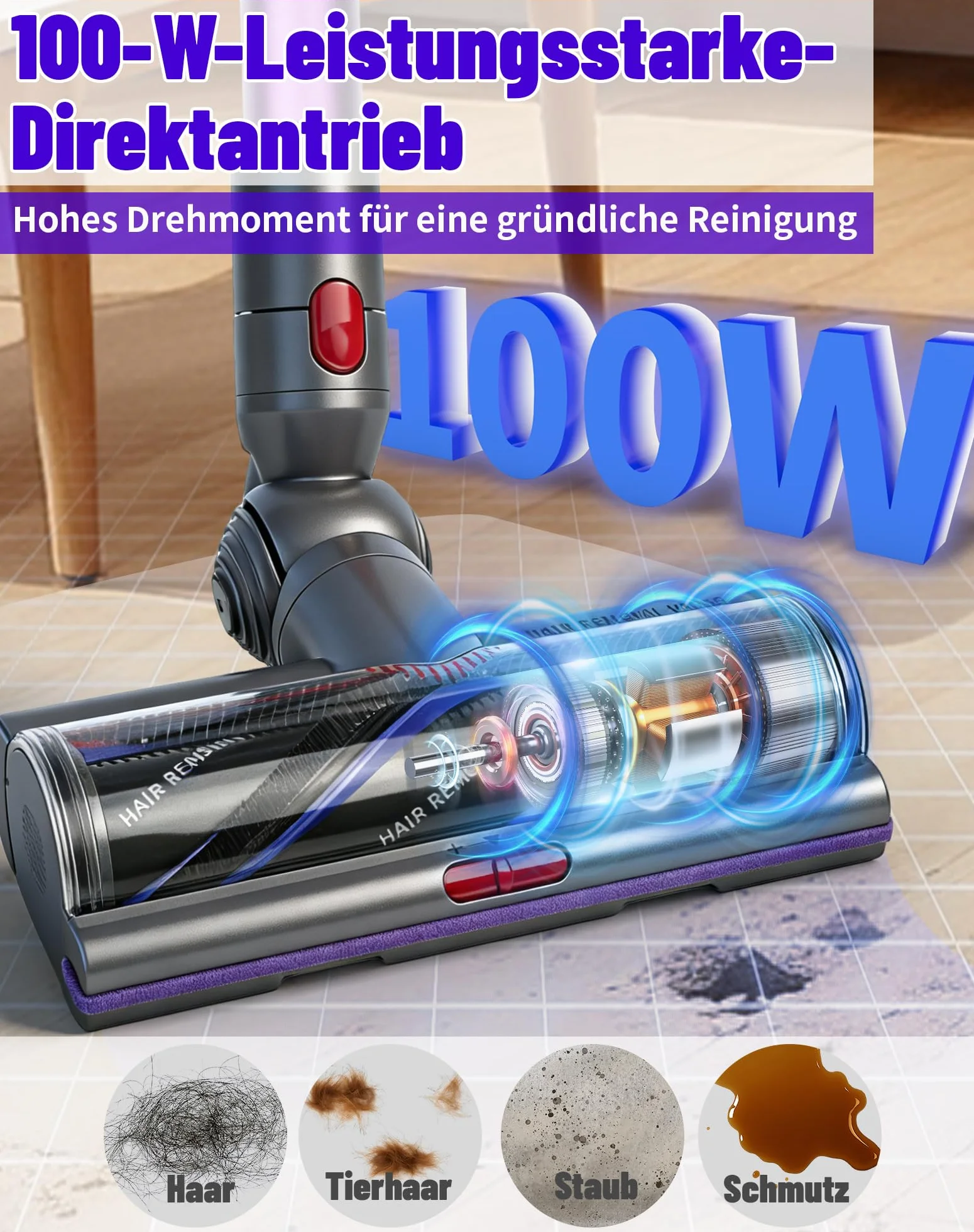 Szczotka do Dyson V11, V15, V7, V8, V10, części zamienne, napęd bezpośredni, dysza podłogowa do Dyson SV10, SV11, SV12, SV14, SV15, szczotka zapasowa, wałek szczotkowy Torque Drive, szczotka turbo