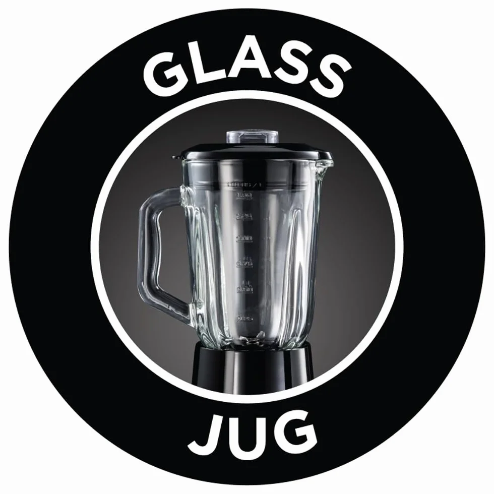 Russell Hobbs blender, blender kielichowy, pojemność 1,5l, pojemność butelki przenośnej 600ml, dwa poziomy prędkości i funkcja mielenia, moc 600W, srebny, Stainless Steel 2w1 23821-56