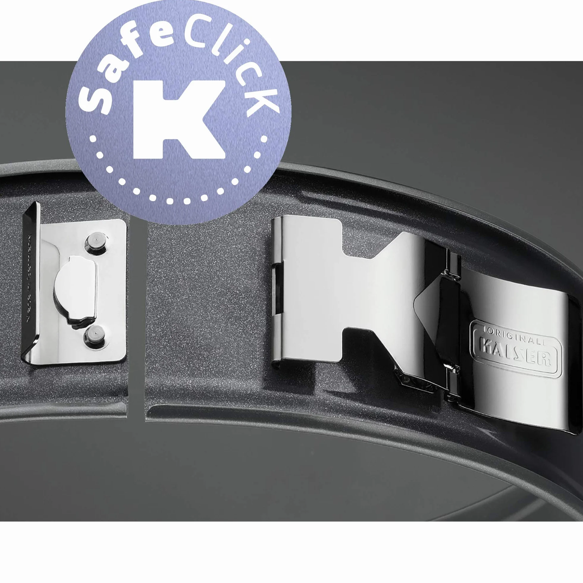 Kaiser La Forme Plus blacha do pieczenia tortownicy stożkowa 30 cm SafeClick