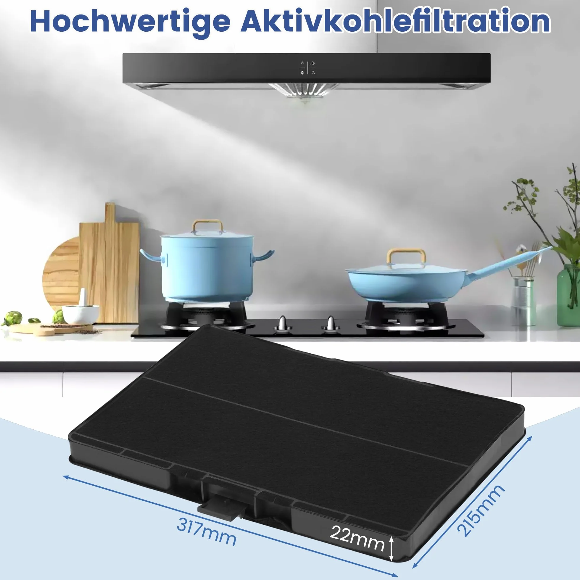 2 filtry z węglem aktywnym okap kuchenny do okapów kuchennych Bosch DHZ5346 / DHZ5345 / 00705432/11026771 okap kuchenny Filtr do okapu kuchennego Siemens LZ53451 / LZ53450 i Neff Z5102X1 / Z5102X5