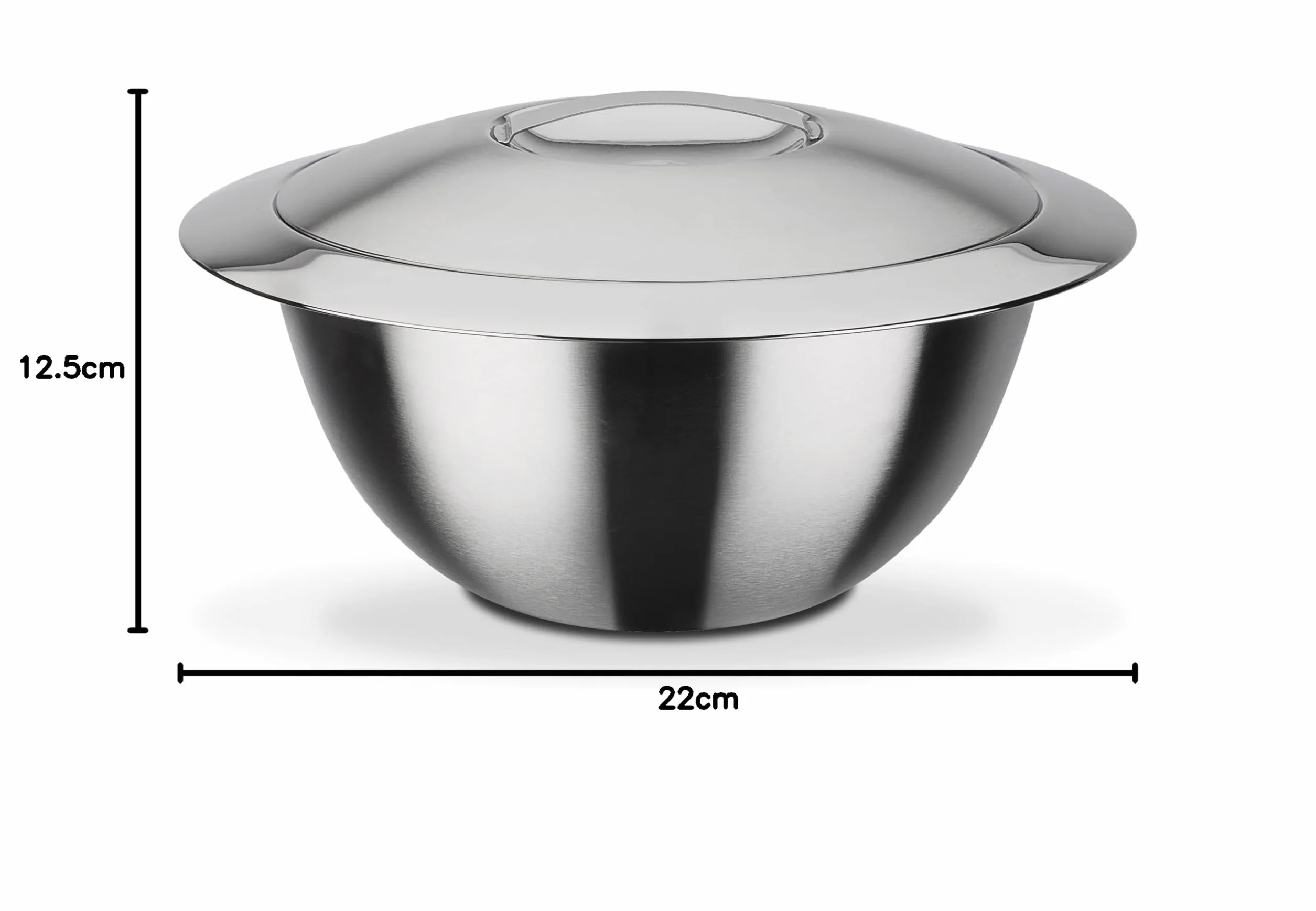 Miska termiczna do serwowania z pokrywką 22 cm