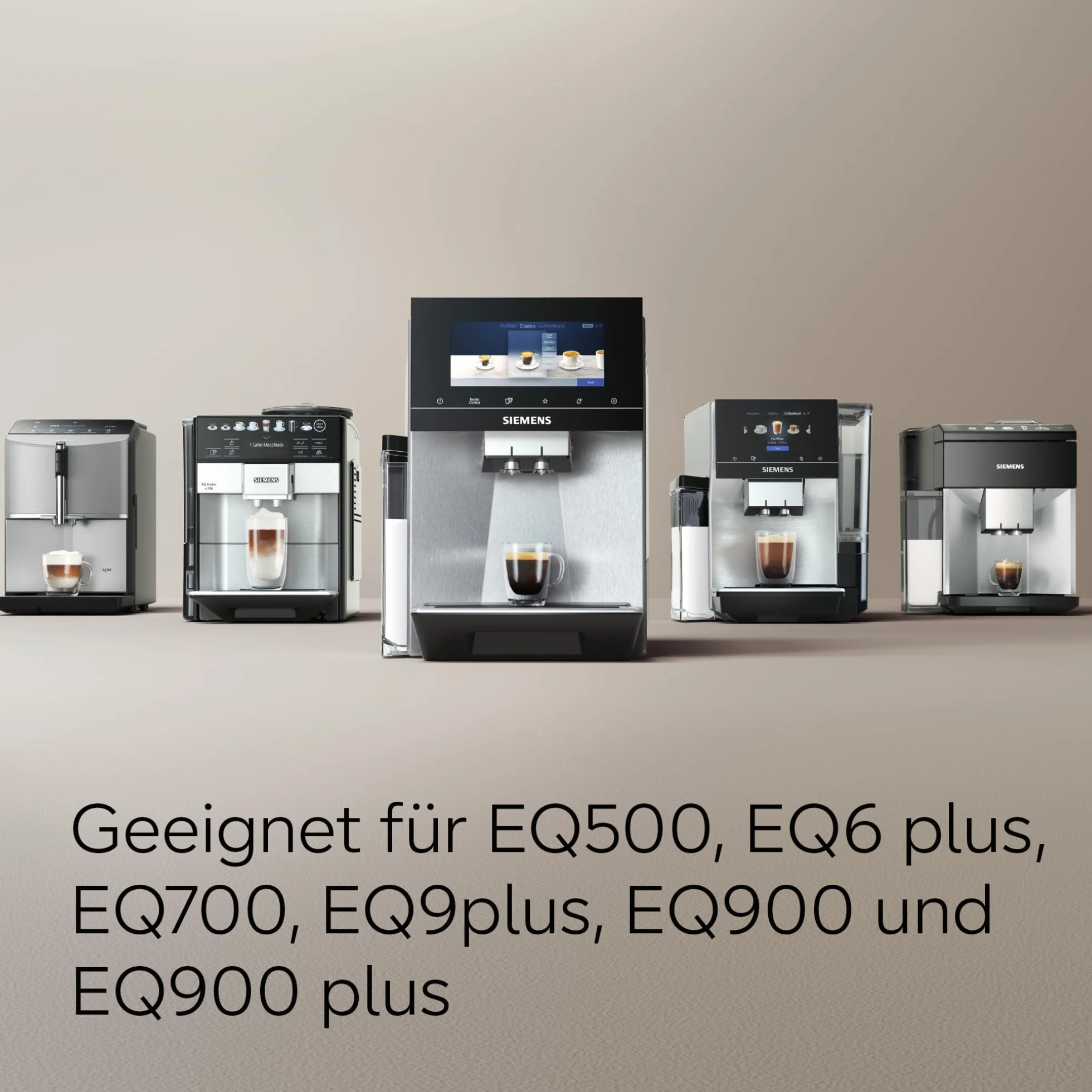 Siemens Termiczny dzbanek do kawy TZ40001, bezpośrednie parzenie z ekspresu do kawy, funkcja utrzymania ciepła, przesuwna pokrywa, łatwy do czyszczenia, idealny do EQ500, EQ700, EQ6 Plus i EQ900, 1 l,