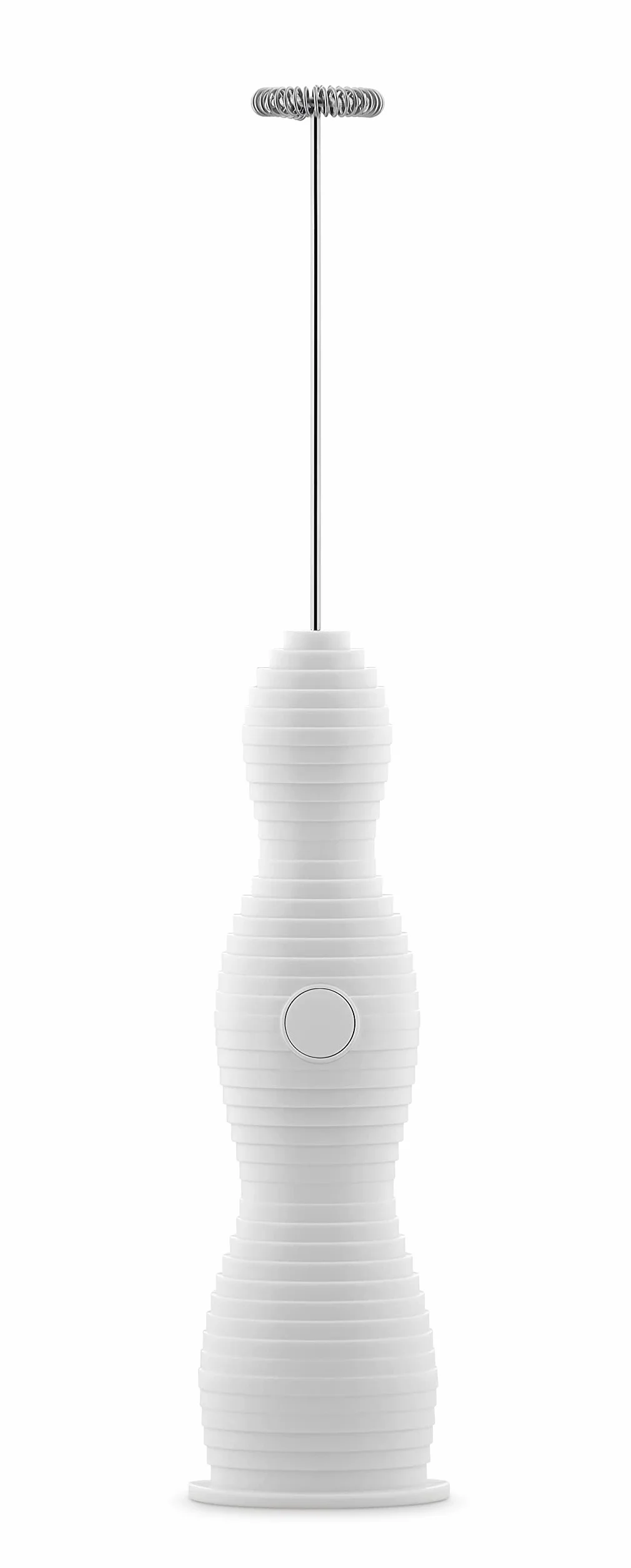 Alessi Pulcina ręczny spieniacz do mleka biały