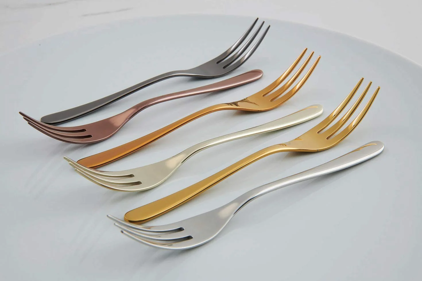 Sambonet - Confezione Regalo 6 Forchette Dolce Taste Pvd Mix & Play