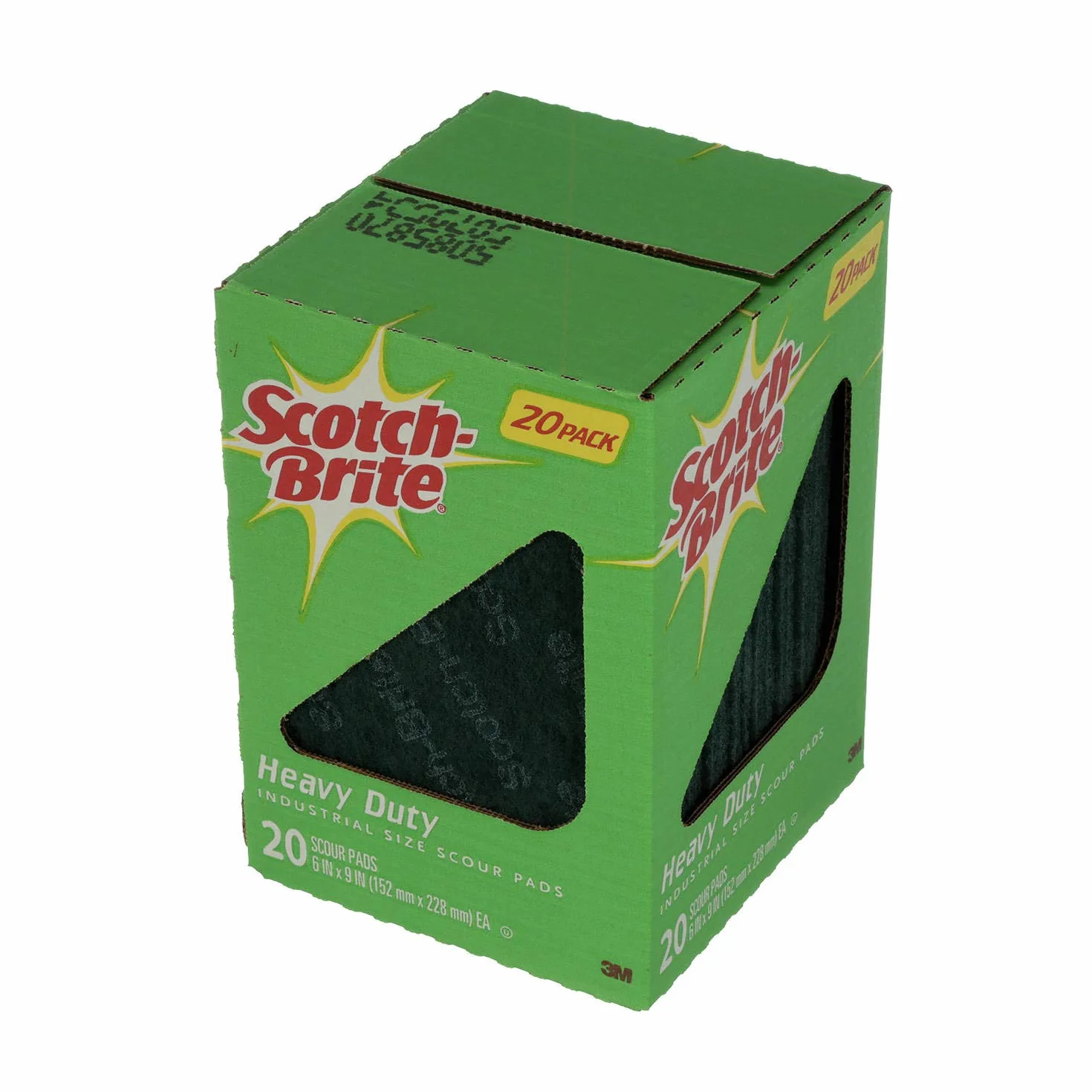 3M Scotch Brite wytrzymałe podkładki do szorowania 15 cm x 23 cm 20 sztuk