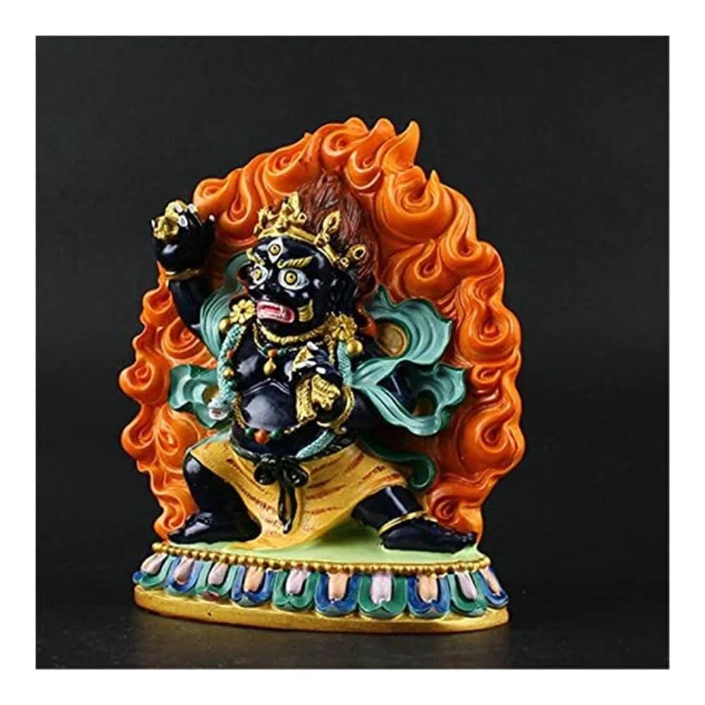 Buddha Statues Hand-painted Vajrapani Bodhisattva Figurine