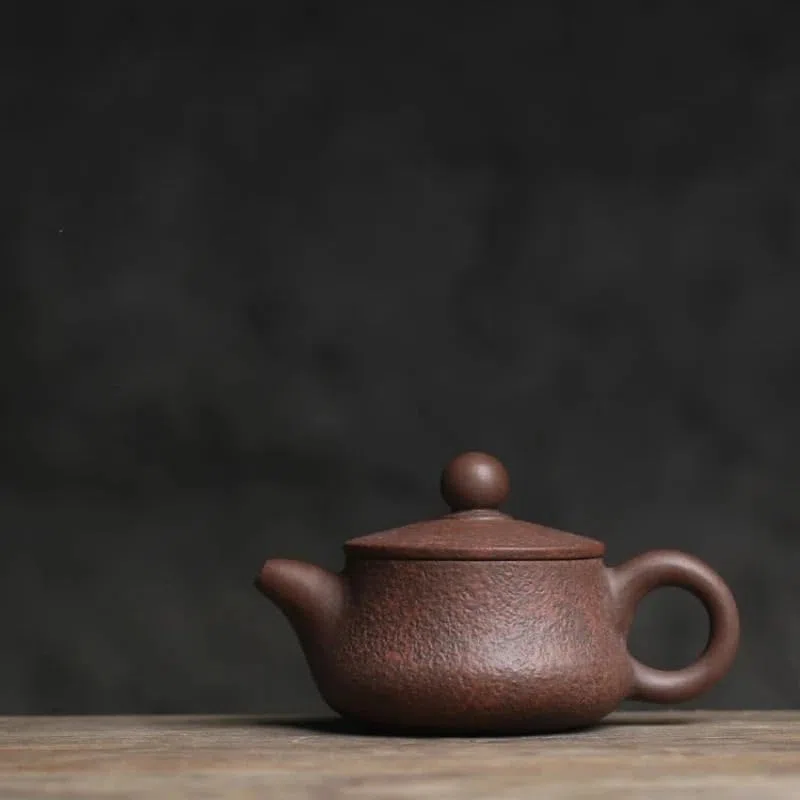 Zaparzacz do herbaty, chiński fioletowy czajniczek piaskowy, kawiarka, mały czajniczek retro, domowy zestaw do herbaty, czajniczek, sypki imbryk do herbaty, chińskie akcesoria do ceremonii parzenia