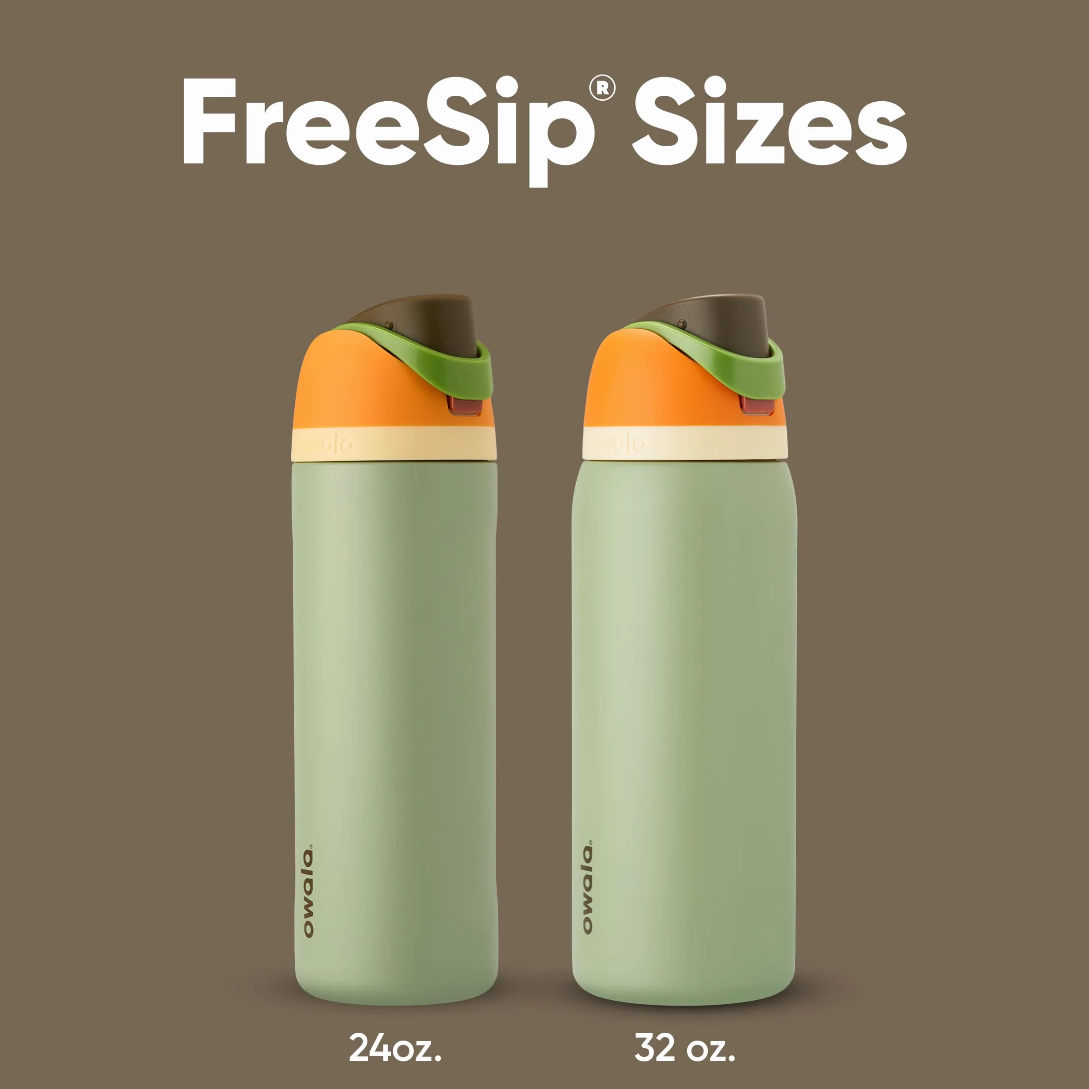 Owala FreeSip izolowana butelka ze stali nierdzewnej 700 ml, szczelna, bez BPA