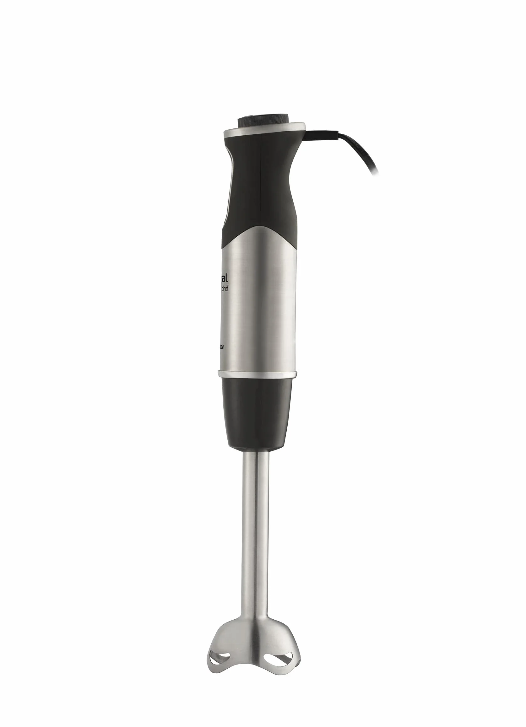 TEFAL QuickChef HB659838, Blender ręczny o mocy 1000W, Stalowo-czarny, 20 prędkości, Pojemnik do blendowania 800 ml, Mini-rozdrabniacz 500 ml, Osłona przed chlapaniem