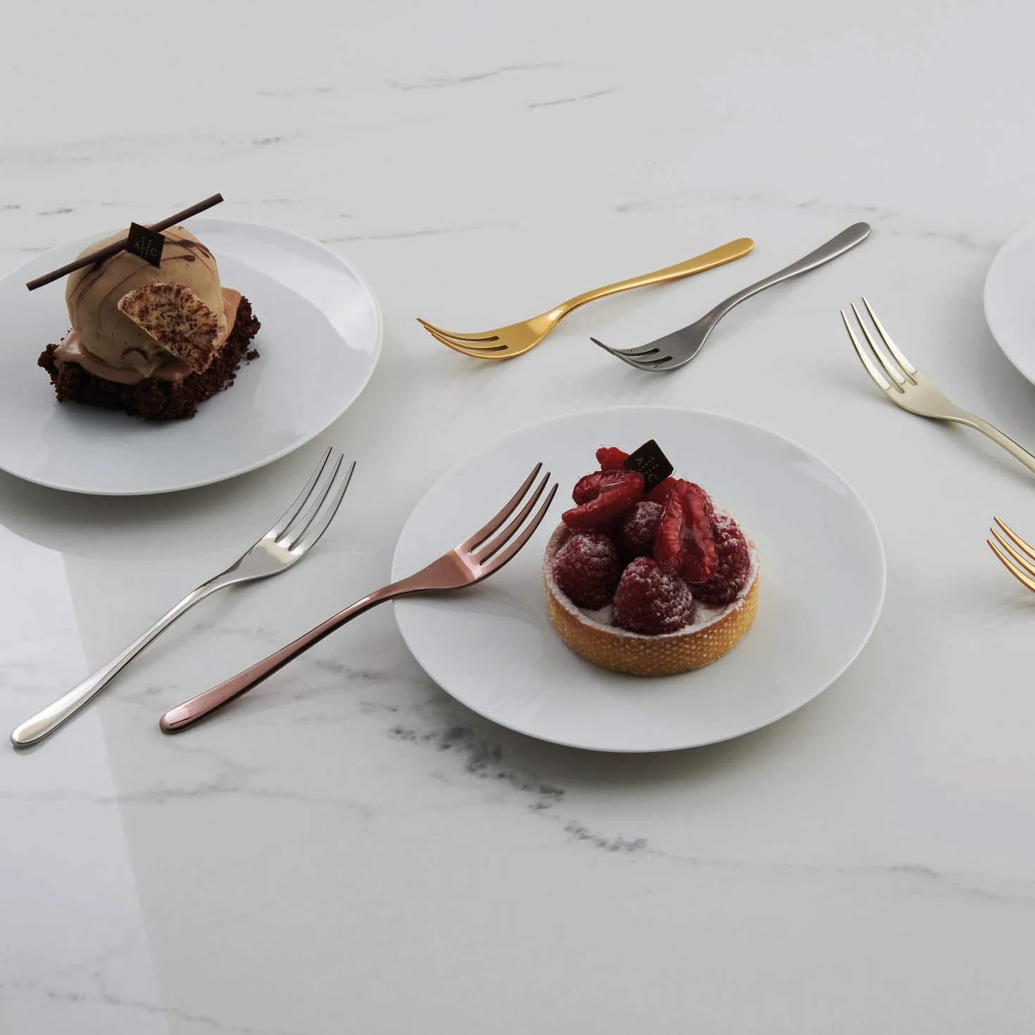 Sambonet - Confezione Regalo 6 Forchette Dolce Taste Pvd Mix & Play