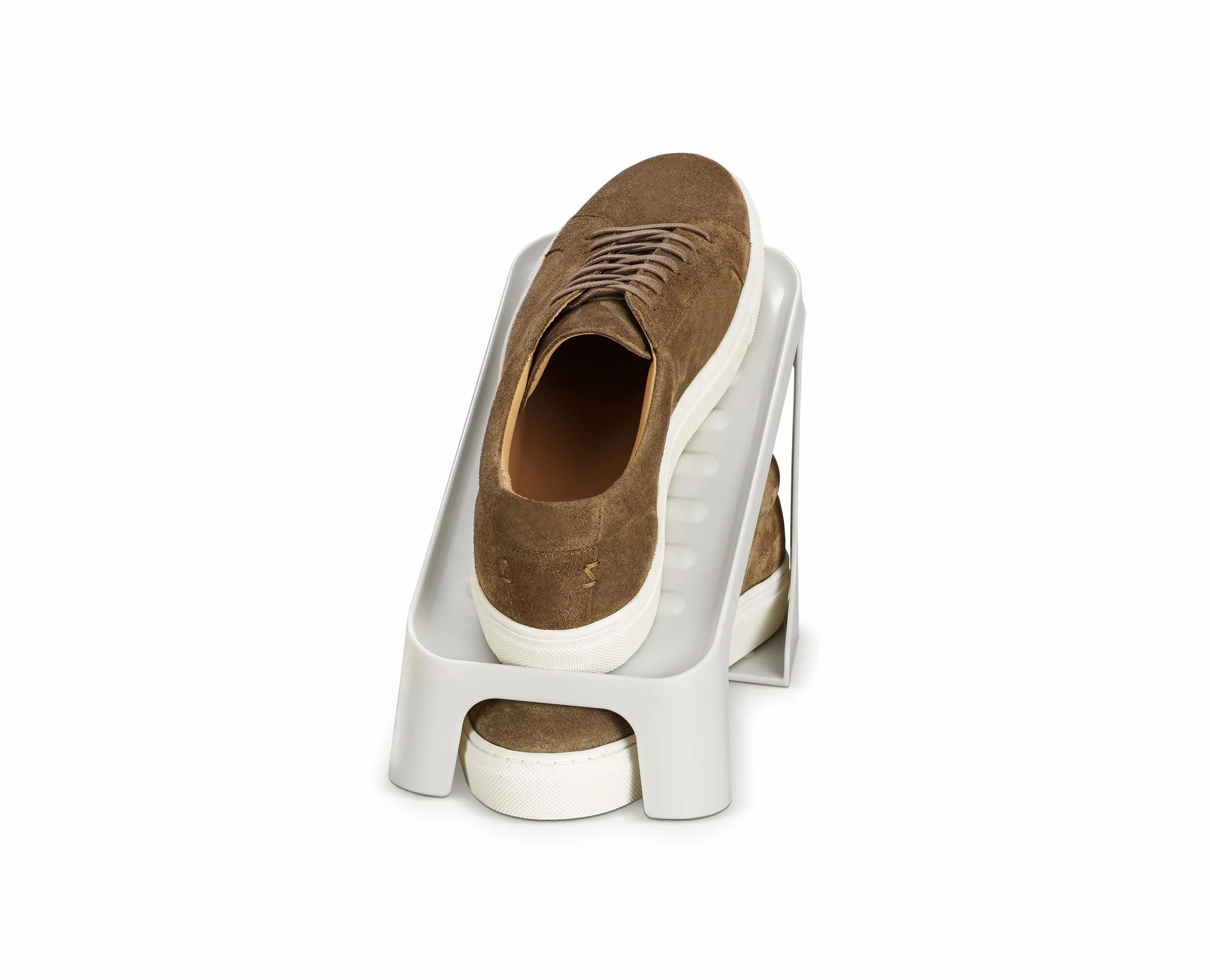 Joseph Joseph Shoe-In Kompaktowy Organizer na Buty, Uchylne Przegrody, Antypoślizgowy, Mieści 1 Par, Idealny na Półki/Szafy, 6 sztuk