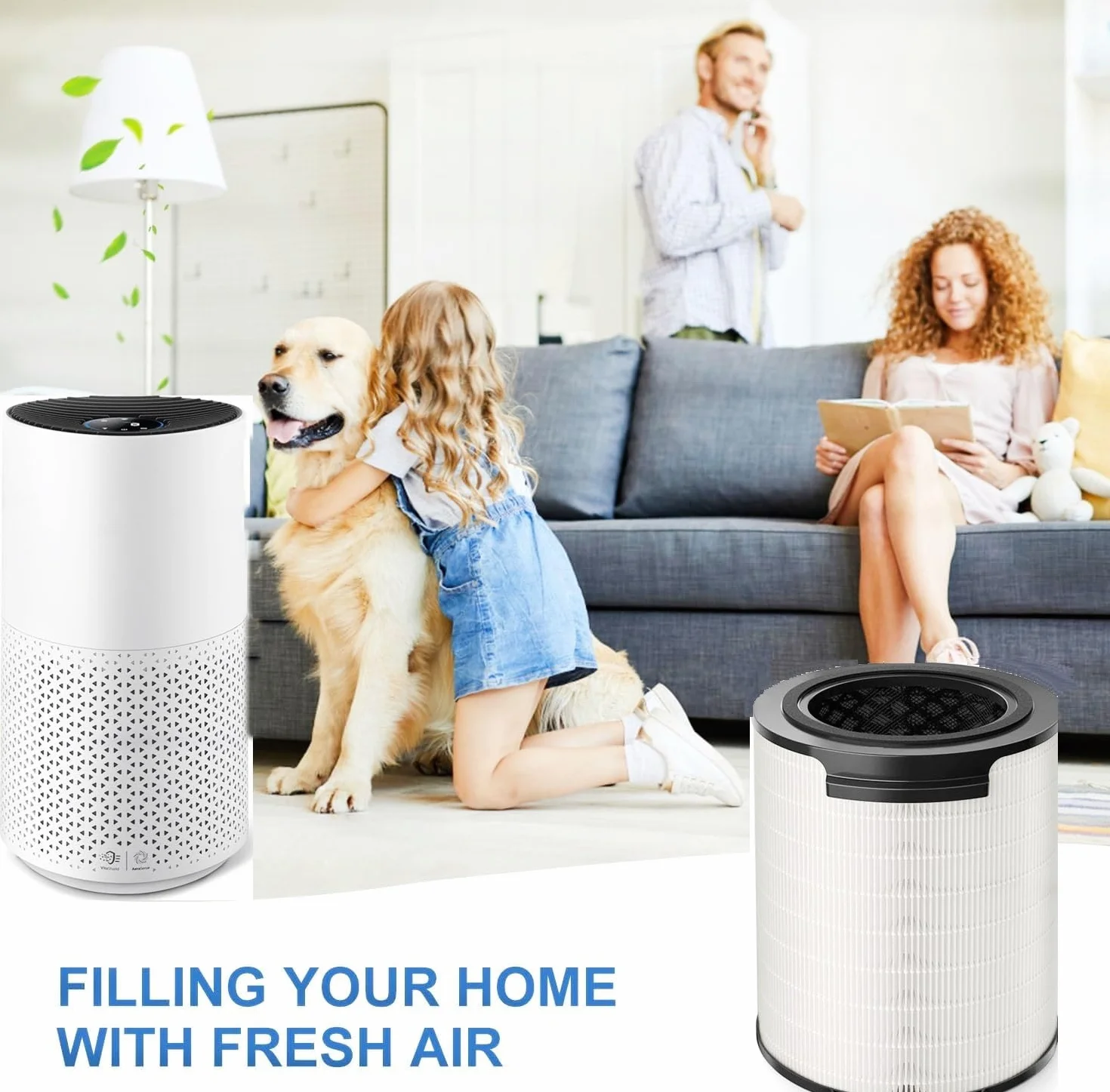 Filtr HEPA FY1700 kompatybilny z Philips 1000i AC1715/70 AC1715/41 AC1715/30 FY1700/30