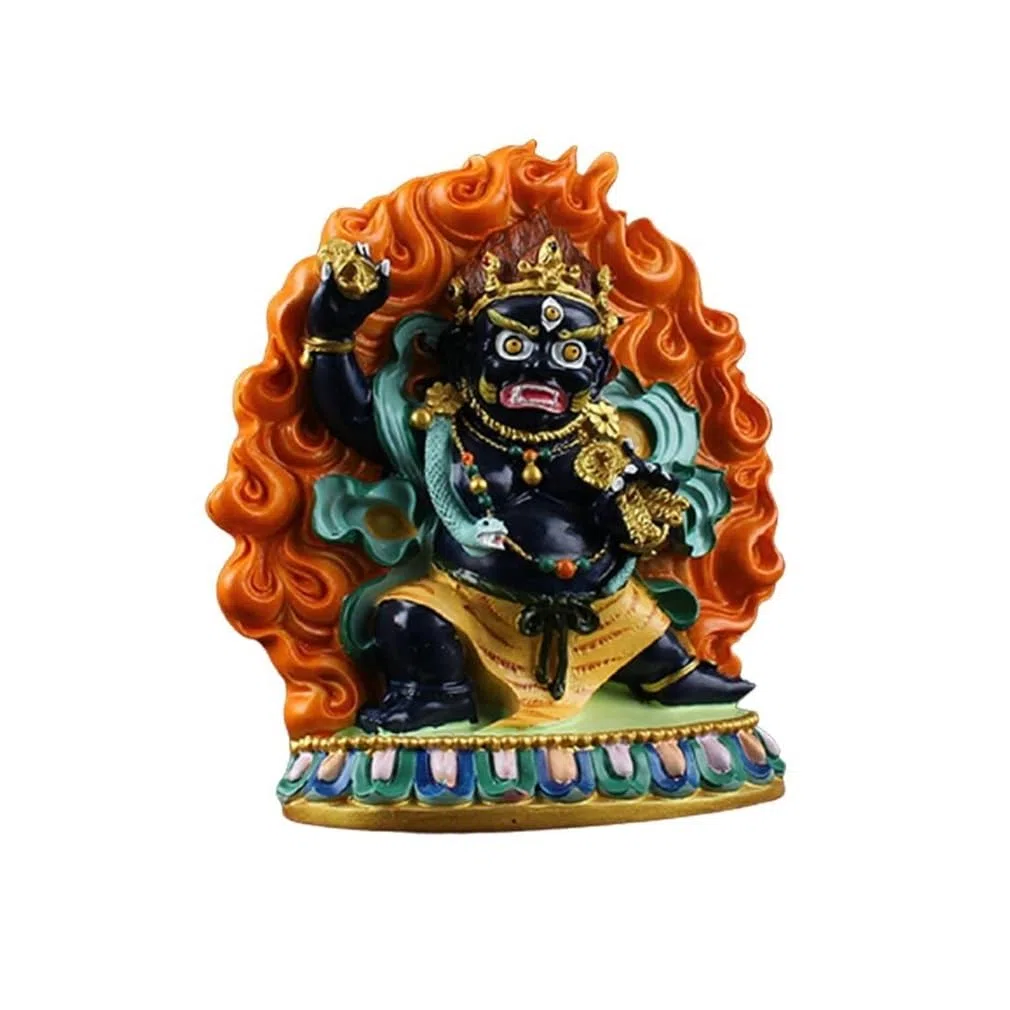 Buddha Statues Hand-painted Vajrapani Bodhisattva Figurine