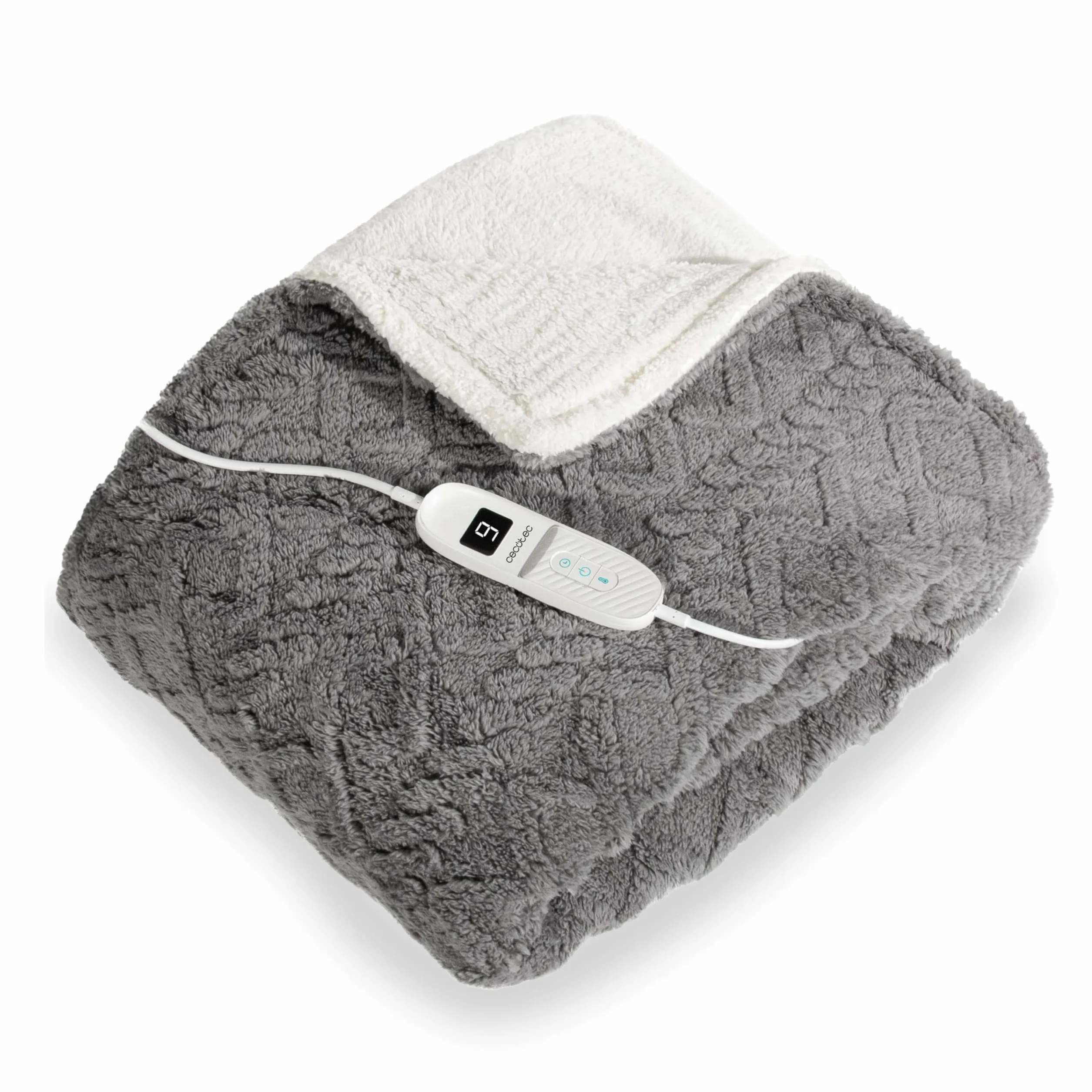 Cecotec HeatConfort ThermalBlanket koc grzewczy 160 x 130 cm 9 poziomów temperatury flanela
