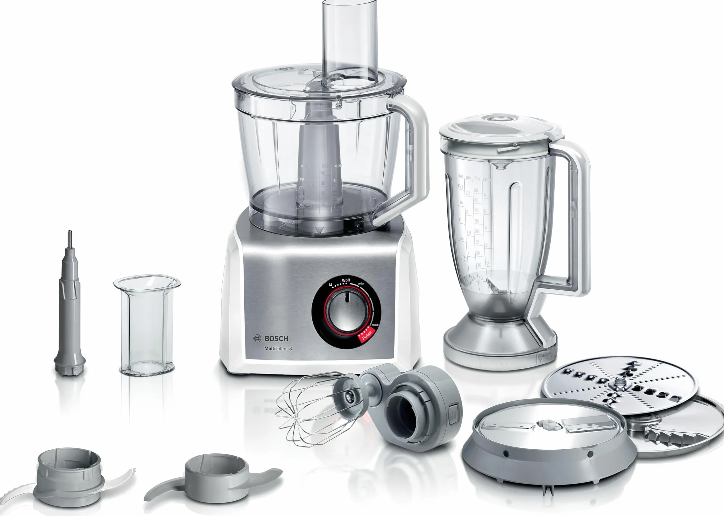 Bosch Robot kuchenny MultiTalent 8 MC812S814 1250 W 50 funkcji misa 3,9 l