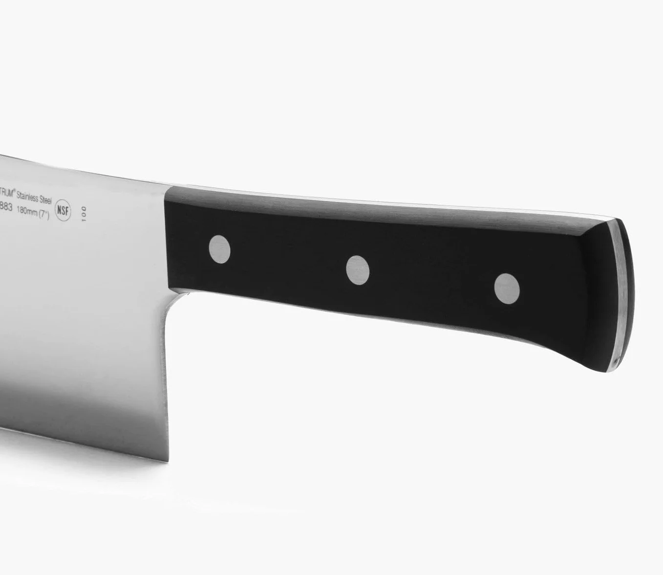 ARCOS Nóż tasak 18 cm Nitrum stal nierdzewna ostrze 180 mm, profesjonalny nóż do trybowania