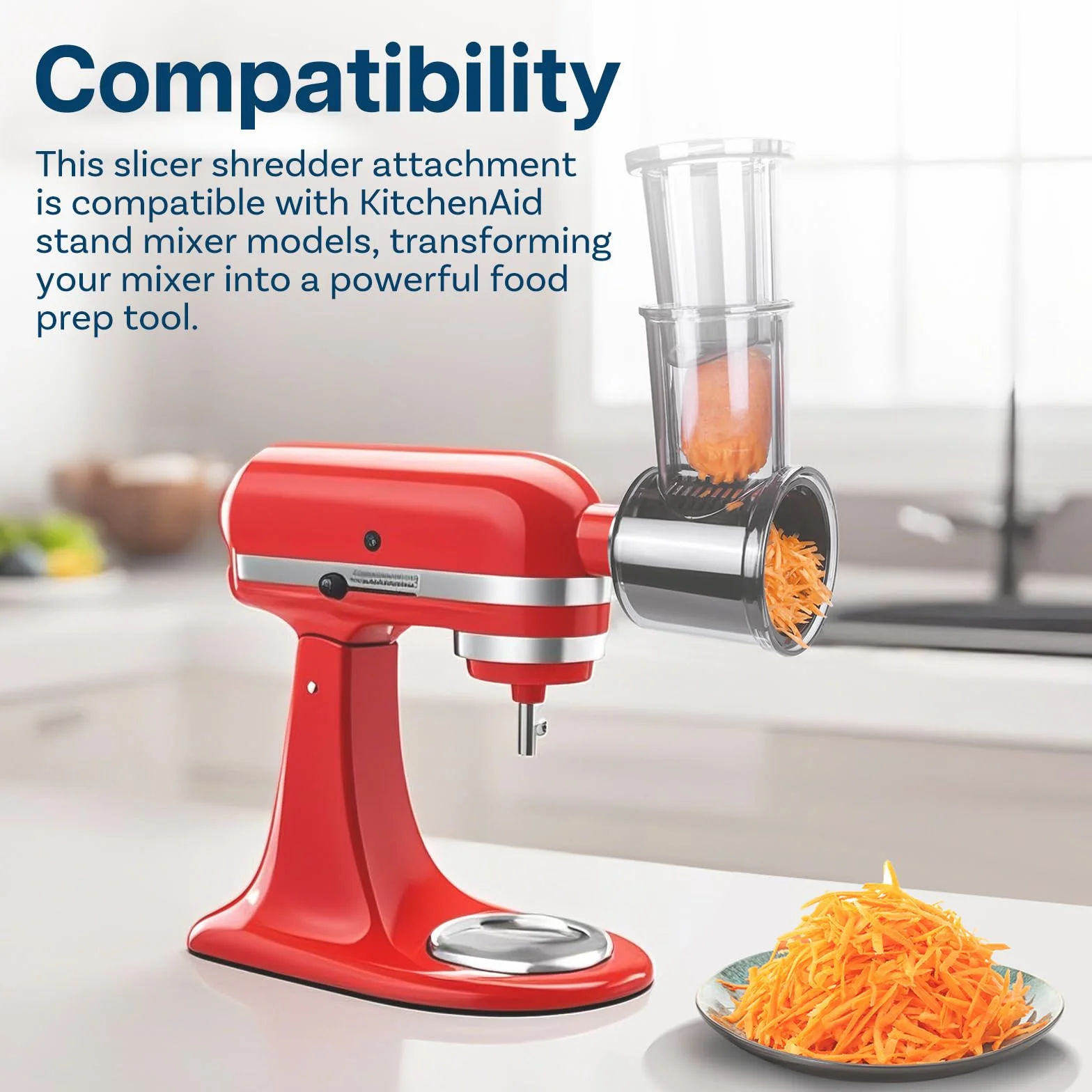 Przystawka do Krajalnicy i Szatkownicy KitchenAid MMOBIEL z 5 Ostrzami
